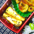 nosso's cooksnap of when they made ごまと塩昆布の卵焼き.