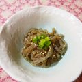yasutonton's cooksnap of when they made 糸コンニャクのごま和え.