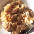 ぴーたこ's cooksnap of when they made めんつゆで簡単にふわとろ半熟★親子丼★.