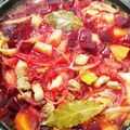 Galão's cooksnap of when they made ビーツで簡単ボルシチ.
