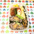 komutatata's cooksnap of when they made から揚げおにぎらず.