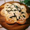 ☆micoco☆'s cooksnap of when they made パリッ！餃子の皮で和風ピザ風♪.