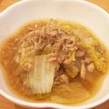 momo0220's cooksnap of when they made ツナ大好き♡白菜とツナのレンジ蒸し.