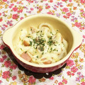 なつき☆ミ's cooksnap of when they made ウインナーとうどんのチーマヨ焼き.