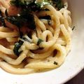 May1988's cooksnap of when they made 5分でできる！電子レンジで明太子うどん♪.