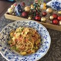 Amalka's cooksnap of when they made 簡単☆トマトとアボガドとツナの冷製パスタ.