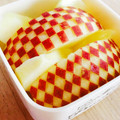 主婦うさぎ's cooksnap of when they made りんごの飾り切り②〈ダイヤ柄〉.