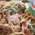 クックMUEI0S☆'s cooksnap of when they made クリームスパゲッティ☆ベーコン&白菜.