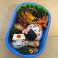 minch＊＊'s cooksnap of when they made 桃太郎弁当☆子供の日☆遠足☆キャラ弁.