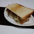碧きりん's cooksnap of when they made 生姜焼きサンドイッチ♪リメイクレシピ.