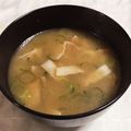 ゆにこーん☆'s cooksnap of when they made ベーコンとネギの味噌汁.