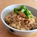 hiroerico's cooksnap of when they made 母の味★油揚げご飯.