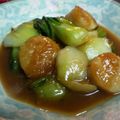 3mamakuma's cooksnap of when they made ホタテとチンゲン菜のオイスターソース炒め.