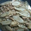 ナツコ58's cooksnap of when they made ごぼうと豚肉の甘辛煮.