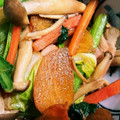 DR3104's cooksnap of when they made 簡単！柿と野菜のベーコンバター醤油炒め.