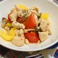クックL13PGO☆'s cooksnap of when they made 鶏むね肉とパプリカの コンソメ醤油炒め♡.