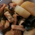 あおとmama♡＊'s cooksnap of when they made 圧力鍋で柔らか♪タコ頭と大根の昆布の煮物.