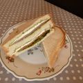 サリュフミ's cooksnap of when they made スモークサーモンライ麦サンド.