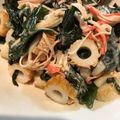 ☆chocola's cooksnap of when they made わかめとちくわとかにかまの和え物.