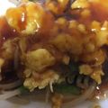 食う寝る遊ぶ大好き's cooksnap of when they made ★うちのもやしニラ玉中華あんかけ★.