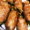 ｙｕｐｐｙ−ｔｗ's cooksnap of when they made もも切落しで柔らかお肉☆簡単何でも豚巻き.