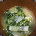 クックCKWZHQ☆'s cooksnap of when they made 時短☆冷凍ほうれん草と大根の味噌汁.