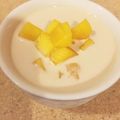 momocchu's cooksnap of when they made ナルションさんのマンゴープリン.