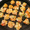 ☆☆☆かっちん☆☆☆'s cooksnap of when they made たこ焼き器de揚げないかき揚げボール.
