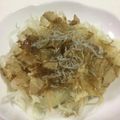 papikun's cooksnap of when they made 簡単新玉ねぎとシラスの鰹節サラダ.