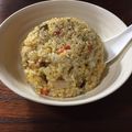クックMUOXA1☆'s cooksnap of when they made 胡瓜と人参の彩りスタミナ炒飯✿.