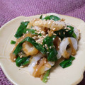 ＊sanacchi＊'s cooksnap of when they made にらとちくわのなめ茸あえ.
