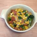 ♡りっくんママ♡'s cooksnap of when they made ウインナーとコーンのチーズ焼き【朝食に】.