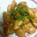 pucyipan's cooksnap of when they made 鶏胸肉のネギ味噌ソースがけ (2種類).