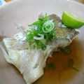 ダビデンコ's cooksnap of when they made 10分でできる！レンジで割烹風鯛の酒蒸し.