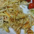 たにごんまま's cooksnap of when they made さつま芋、ちくわ、玉ねぎのかき揚げ♪.