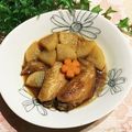 なつき☆ミ's cooksnap of when they made メープルシロップで鶏と大根の煮物♪.