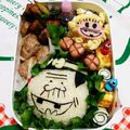 まるちゃま✨'s cooksnap of when they made キャラ弁♡バカボンのパパ.