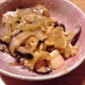 Яｉё's cooksnap of when they made シイタケと玉ネギの玉子とじ.