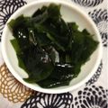 ぽぽきゅ's cooksnap of when they made 1分で簡単副菜☆わかめの生姜和え.