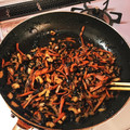 joonbear☆'s cooksnap of when they made 生ひじきと鶏肉と旬野菜の炒めもの.