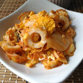 NAGANO久留米's cooksnap of when they made キムチクワの玉子炒め.