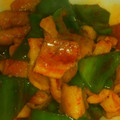 酒飲み女子's cooksnap of when they made 簡単！鶏皮のピリ辛炒め.
