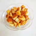 乙川日奈's cooksnap of when they made 食パンでサクサクラスク.
