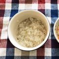 ゆきプー♡'s cooksnap of when they made 離乳食＊磯の香りしらす粥.