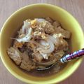 ルルルるか☆'s cooksnap of when they made ヘルシー＆経済的☆油揚げタマゴ丼.