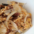 たるたるこぴ's cooksnap of when they made さんまの蒲焼き缶de卵とじ丼.