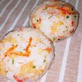 どんちゃーん！'s cooksnap of when they made 海老天風味の揚げ玉おにぎり。.