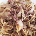 coco_'s cooksnap of when they made ｼﾝﾌﾟﾙ☆挽肉と玉葱の和風ﾊﾟｽﾀ.