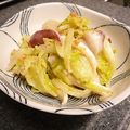 卯月のうさぎ２０１４'s cooksnap of when they made キャベツとイカのごま酢和え　酢生姜もOK.
