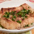 rie-tin's cooksnap of when they made 栃尾のあぶらけ焼き.